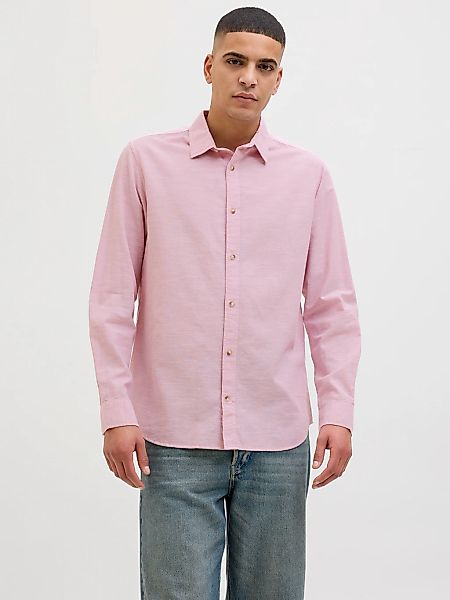 Jack & Jones "JJESUMMER SHIRT LS SN" mit Hemdkragen günstig online kaufen