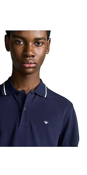 Dior Poloshirt Dior Polo shirt Navy Blue with bee embroidery günstig online kaufen