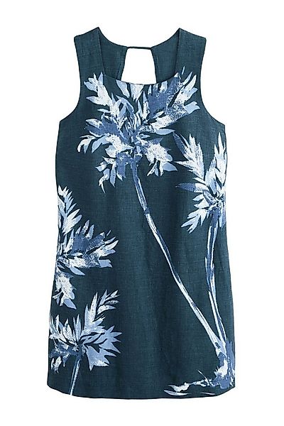 Next Minikleid Etui-Minikleid mit eckigem Ausschnitt und Leinen (1-tlg) günstig online kaufen