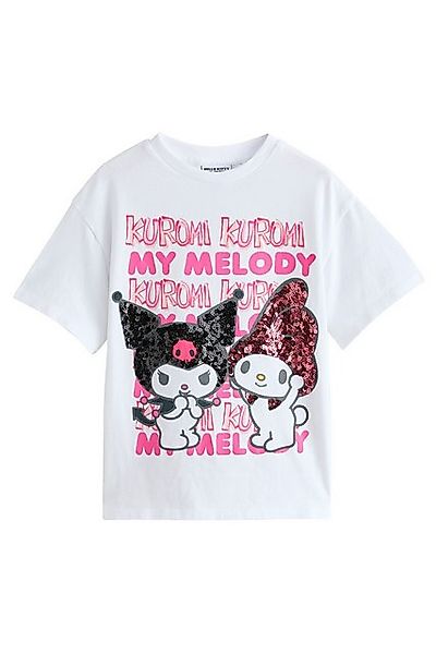 Next T-Shirt T-Shirt mit übergroßer Grafik, Kuromi & Melody (1-tlg) günstig online kaufen