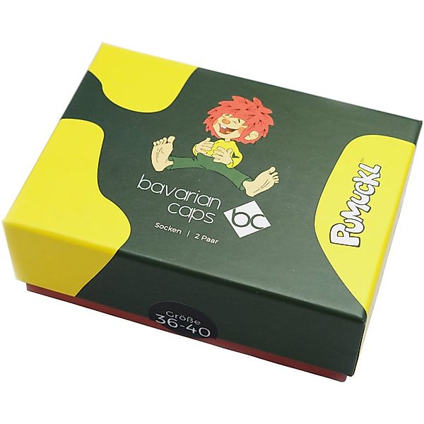 Bavarian Caps Socken 2er Sockenbox "Pumuckl" günstig online kaufen