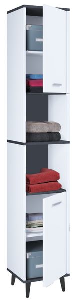 VCM Hochschrank Holz Badmöbel Bad Hochschrank günstig online kaufen