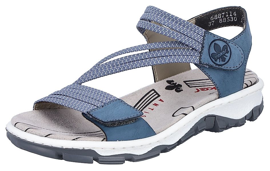 Rieker Riemchensandale, Sommerschuh, Sandalette, Klettschuh, im günstig online kaufen