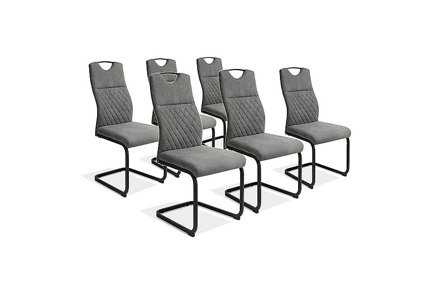 Jiexi Esszimmerstuhl Essstühle Stühle Freischwinger Bürostuhl gepolstert Mo günstig online kaufen