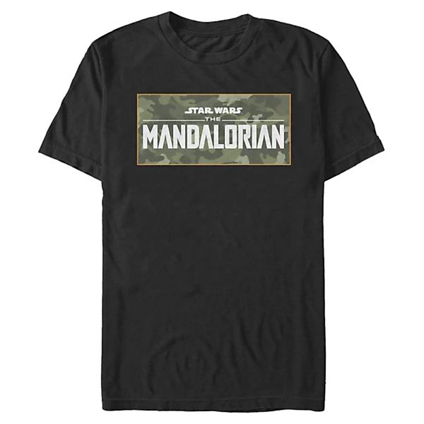 Star Wars - The Mandalorian - Logo Mando Camo - Männer T-Shirt günstig online kaufen