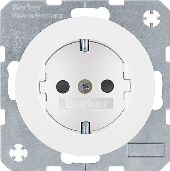 Berker SCHUKO-Steckdose pows/gl 47232089 - 47232089 günstig online kaufen