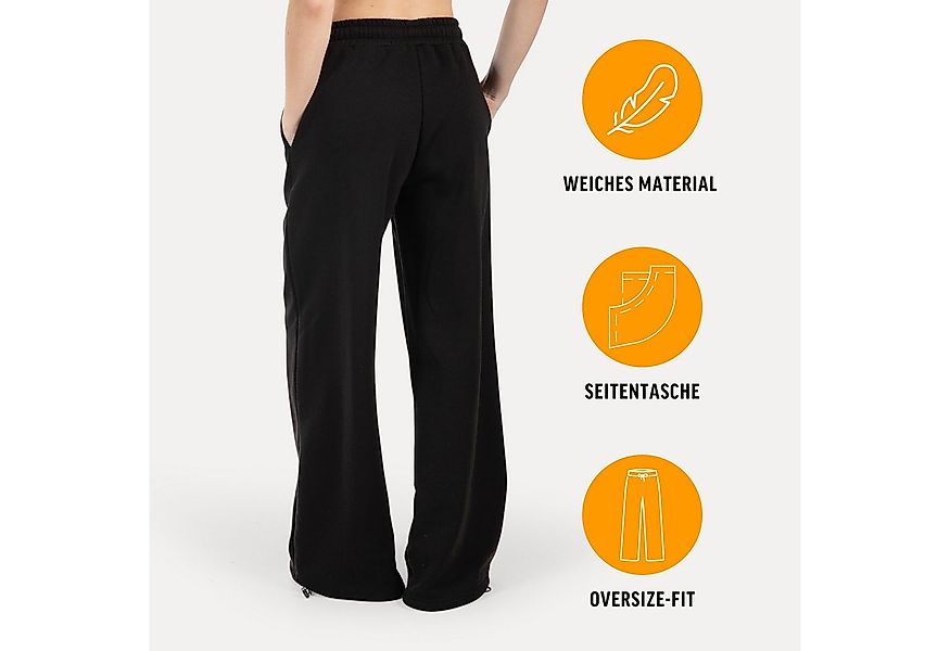 Smilodox Jogginghose Damen Siara, Bequeme Freizeithose mit Seitentaschen Tr günstig online kaufen
