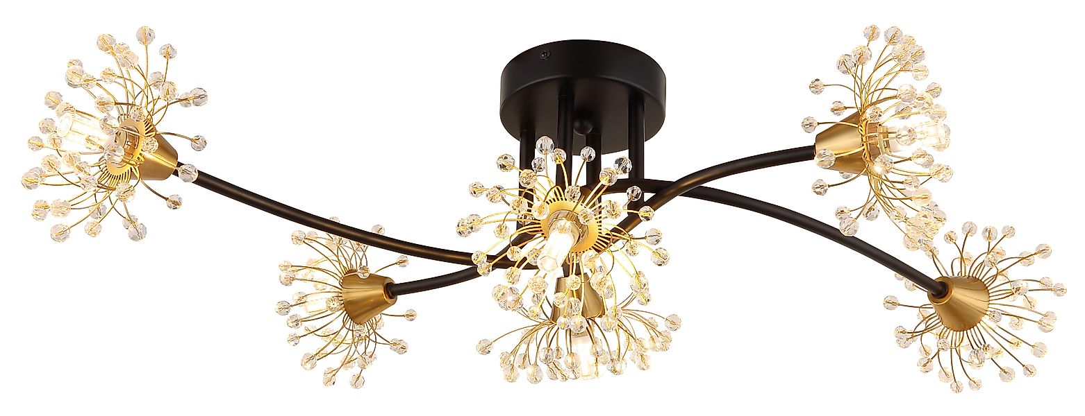 GLOBO LIGHTING Deckenleuchte FIORE, ohne Leuchtmittel, günstig online kaufen