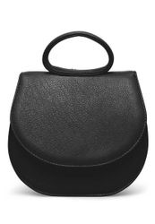 GRETCHEN Schultertasche "Ebony Mini Loop Bag" aus italienischem Kalbsleder günstig online kaufen