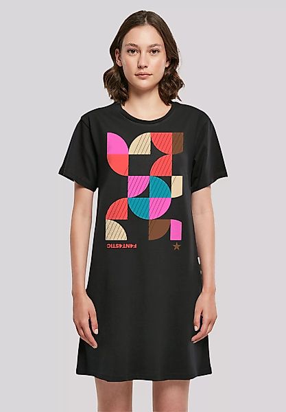 F4NT4STIC Shirtkleid "Abstrakt Damen T-Shirt Kleid" günstig online kaufen