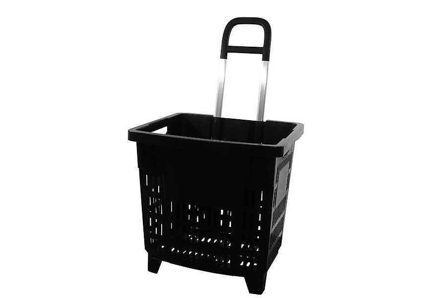 GERSO Einkaufskorb Einkaufstrolley Einkaufskorb m. Rollen 55L günstig online kaufen