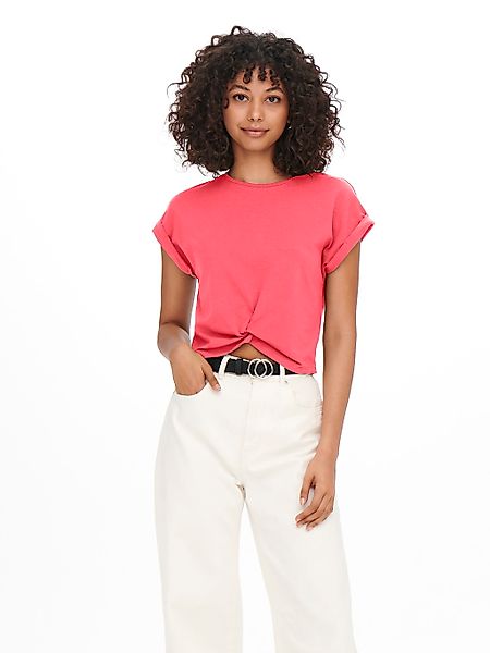 ONLY Kurzarmshirt ONLREIGN S/S KNOT TOP günstig online kaufen