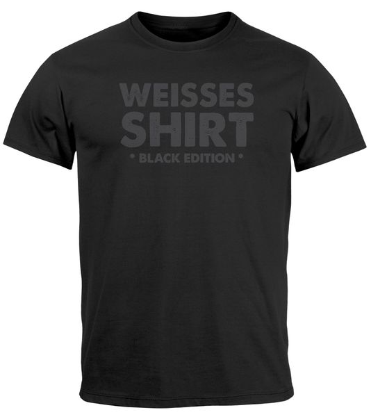MoonWorks Print-Shirt Herren T-Shirt Weisses Shirt günstig online kaufen