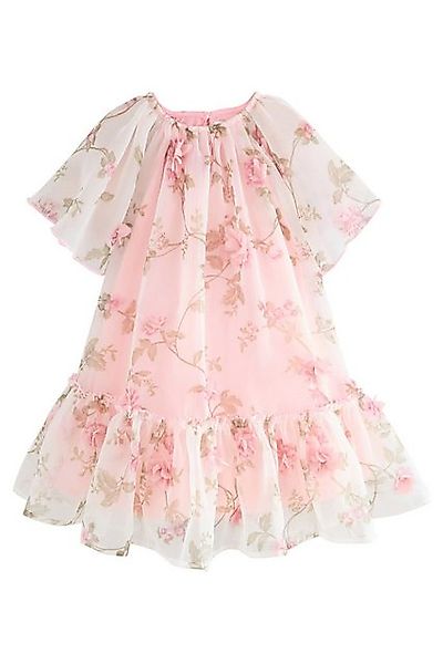 Next Partykleid Organza-Partykleid mit 3D-Blumen (1-tlg) günstig online kaufen
