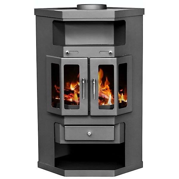 Victoria Kaminofen Panama 2 Flügeltüren mit 9 kW günstig online kaufen