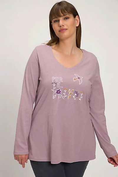 Ulla Popken Rundhalsshirt T-Shirt günstig online kaufen
