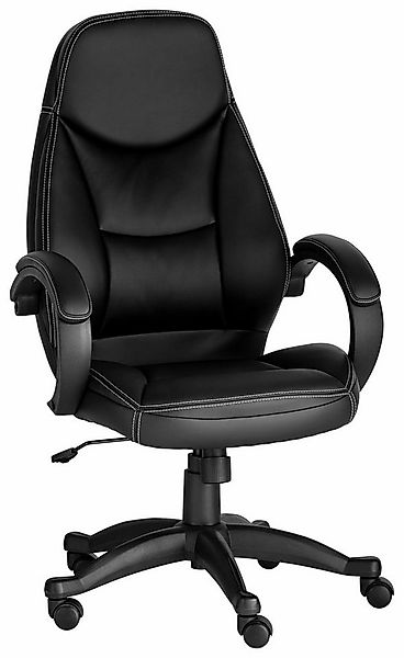 OTTO home Chefsessel Veronika, Bürostuhl, komfortabel gepolstert, Kunstlede günstig online kaufen