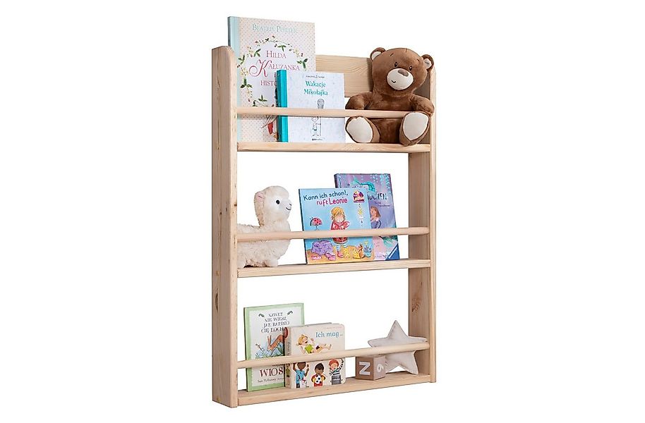Ticaa Wandregal Kinder Bücherregal Toni 55x80 & 60x130, in verschiedenen Fa günstig online kaufen