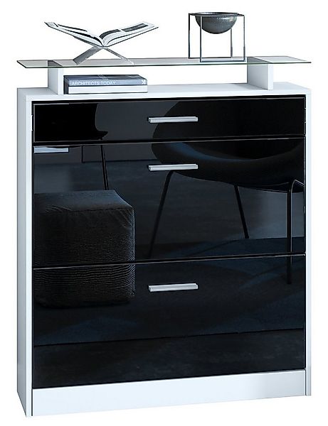 Vladon Schuhschrank Loret (hängender Schuhkipper für 16 Paar Schuhe, mit 2 günstig online kaufen