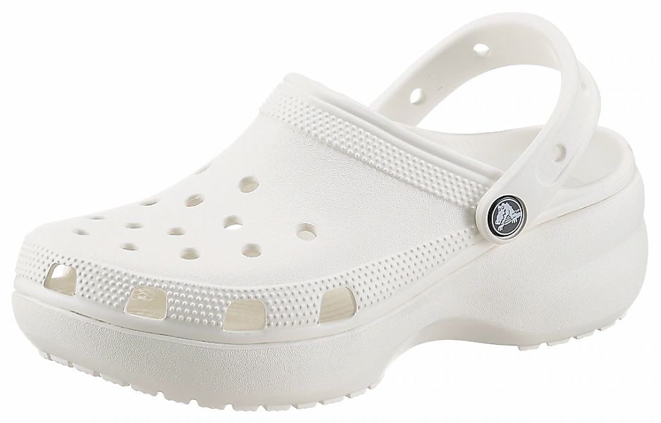 Crocs Clog "Classic Platform Clog W", Plateau, Sommerschuh, Schlappen, Haus günstig online kaufen