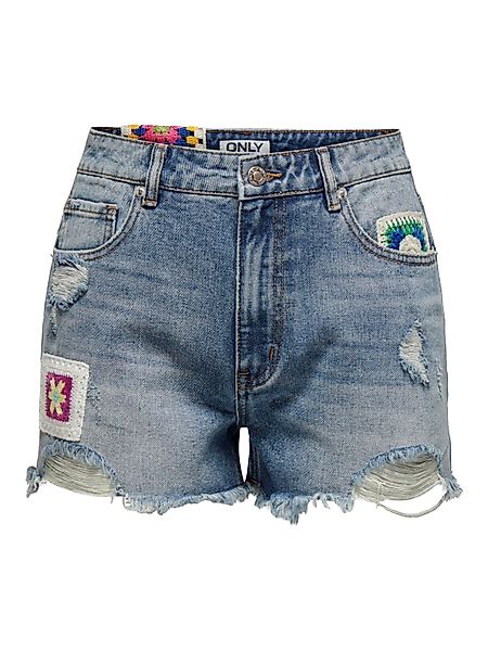 ONLY Jeansshorts Zuma (1-tlg) Fransen günstig online kaufen