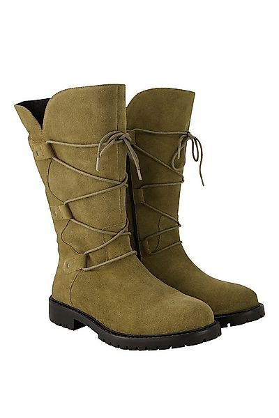 Ulla Popken Lederstiefel XL-Schaft Weite H Stiefel günstig online kaufen