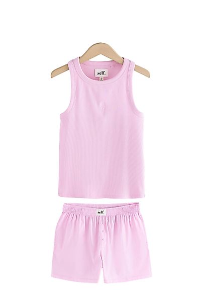self Pyjama Self. Kurzer Schlafanzug mit günstig online kaufen
