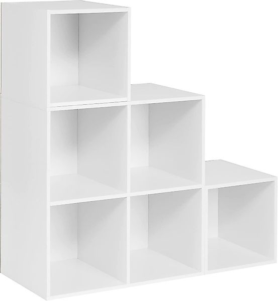 Woltu Bücherregal, 1-tlg., Würfelregal Schrank mit günstig online kaufen