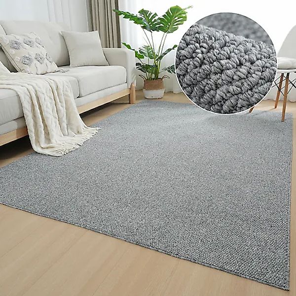 my home Teppich »Lilia«, rechteckig, 5 mm Höhe, Sisal-Optik, Wohnzimmer, Sc günstig online kaufen