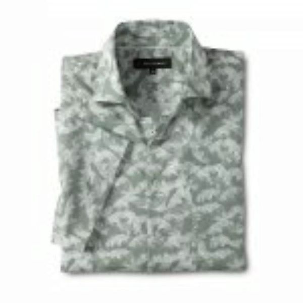 Sommerliches Druckhemd, grün günstig online kaufen