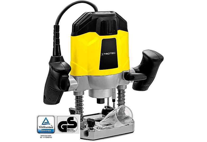 TROTEC Oberfräse PRTS 10-1200, 1.200 W Leistung 55mm Frästiefe günstig online kaufen
