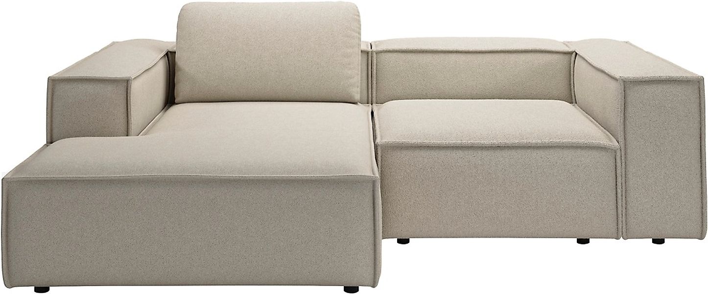 Places of Style Ecksofa "Watertown, kompakte L-Form, 246 cm breite für klei günstig online kaufen