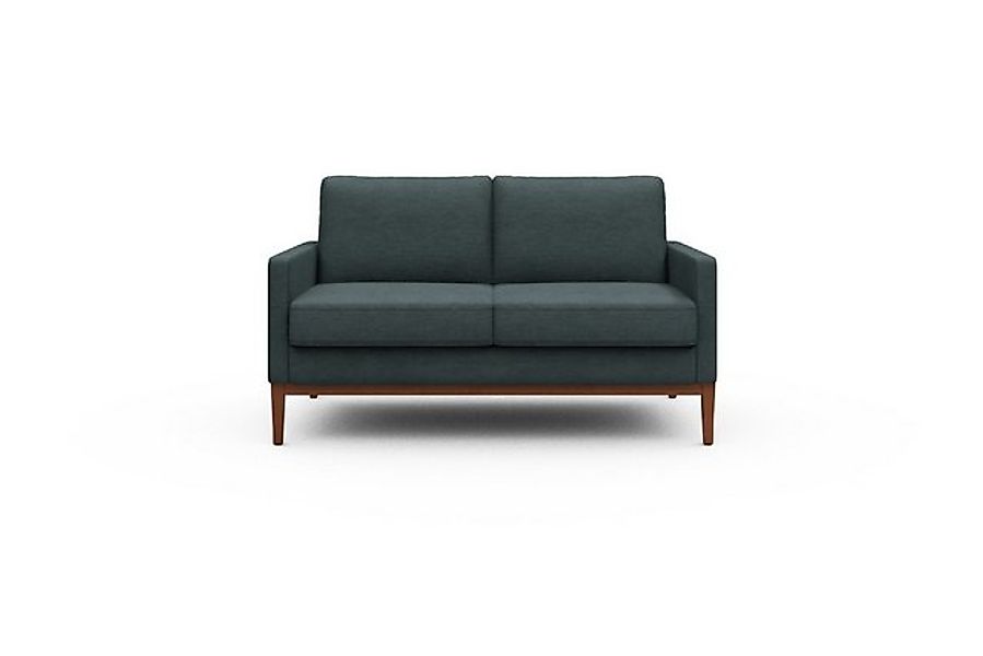 moebelfaktor Sofa Bodo 2-Sitzer, Retro-Design, elegante Linien, stabile Hol günstig online kaufen