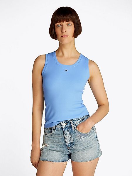 Tommy Jeans Tanktop TJW ESSENTIAL RIB TANK EXT mit gerippter Struktur günstig online kaufen