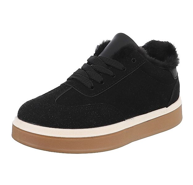 Ital-Design Damen Sneaker mit gepolstertem Schaftrand für Alltag Sneaker (9 günstig online kaufen