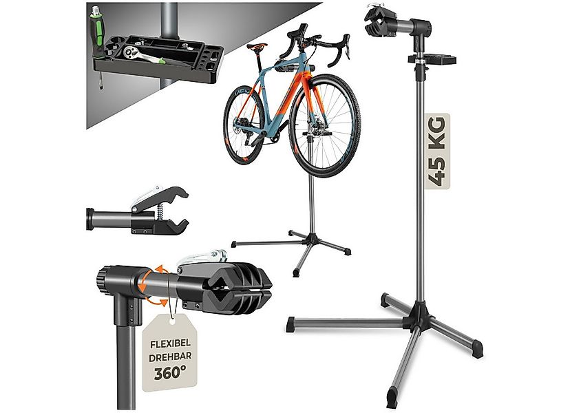 tectake Fahrrad-Montageständer Fahrradmontageständer günstig online kaufen