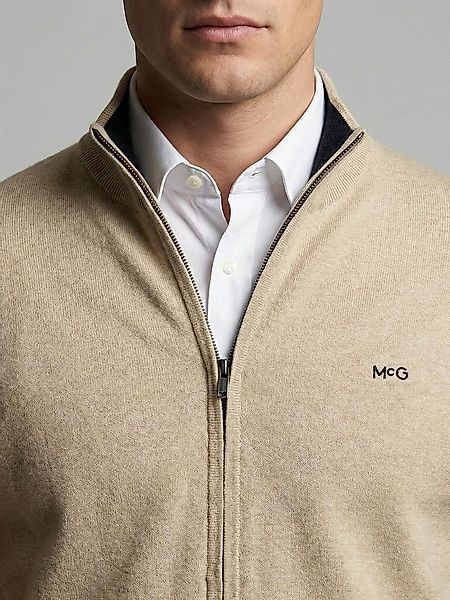 McGregor Strickjacke Cotton Cashmere Sand - Größe XL günstig online kaufen