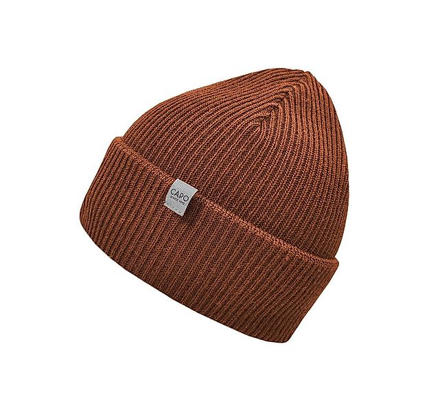 CAPO Strickmütze Strickmütze, Umschlag Merinowolle (1-St) Merinowolle günstig online kaufen