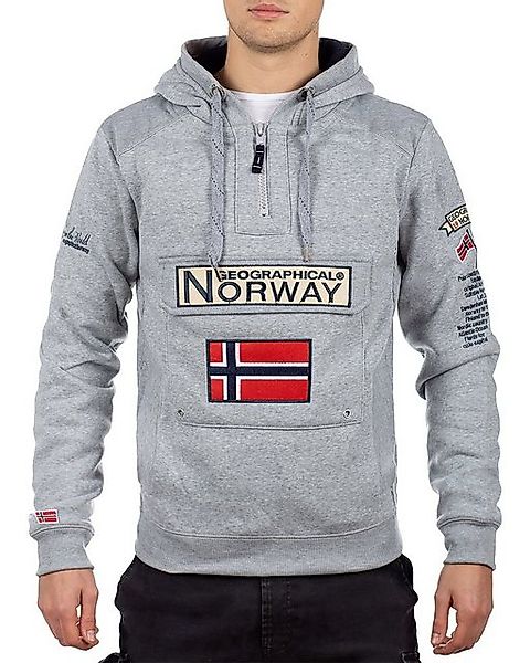 Geographical Norway Kapuzenpullover Herren Hoodie bagymclass Blended grey S günstig online kaufen