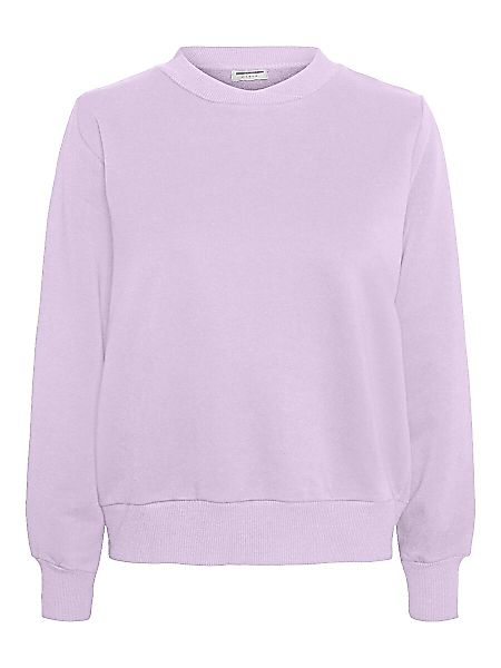 NOISY MAY Nmlupa Logo Sweatshirt Damen Violett günstig online kaufen