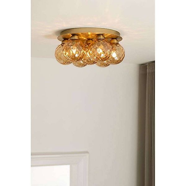 Nuura Deckenlampe Apiales, Ø 38 cm, messingfarben/goldfarben günstig online kaufen
