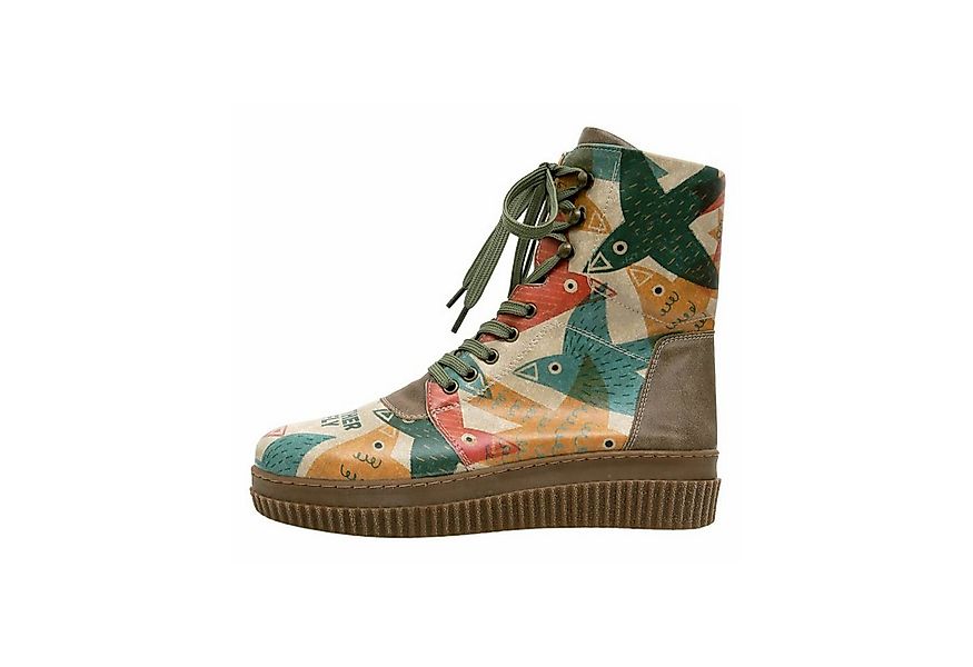DOGO Future High Top Boots Together We Fly Damen Stiefeletten Schnürboots H günstig online kaufen