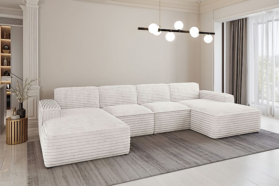 Kaiser Möbel Ecksofa Eckcouch U form, günstig online kaufen