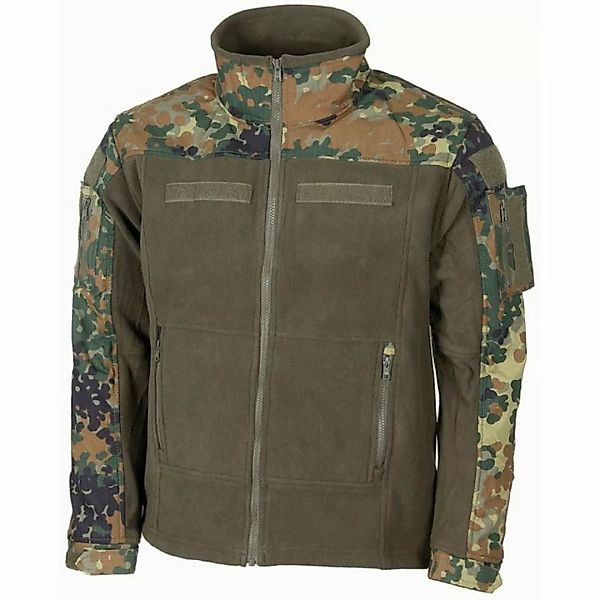 MFH Outdoorjacke Trekking Fleece-Jacke, "Combat", flecktarn XL günstig online kaufen