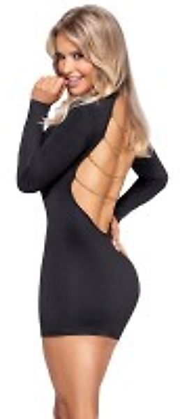 Kleid mit Ketten am Rückenausschnitt günstig online kaufen