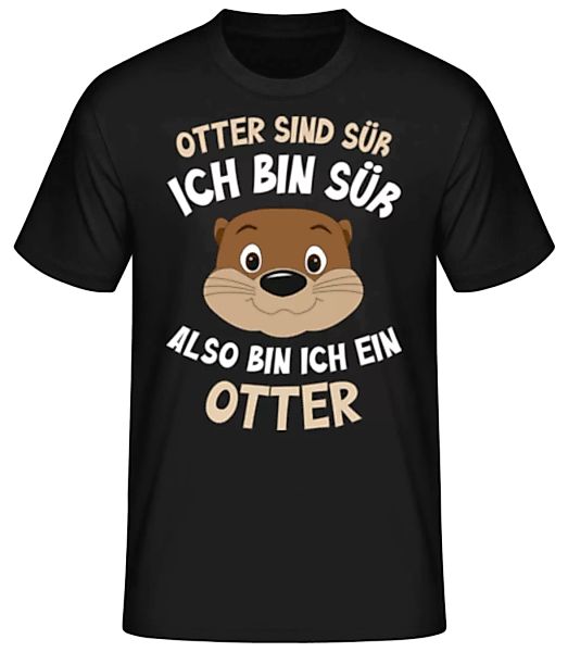 Otter Sind Süß · Männer Basic T-Shirt günstig online kaufen