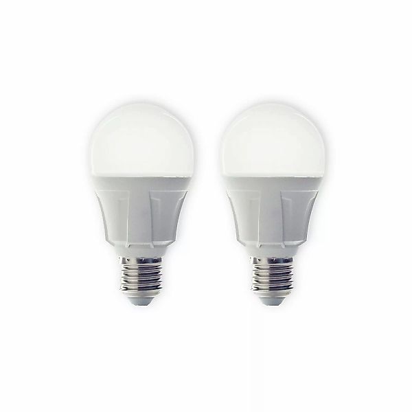 Lindby LED-Leuchtmittel, 2er-Set, E27, 8,5 W, matt, 3.000 K günstig online kaufen