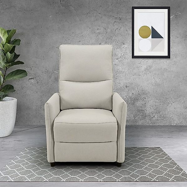 INOSIGN Relaxsessel CURRIE, mit Liegefunktion, Webstoff-Bezug, Federkern, R günstig online kaufen