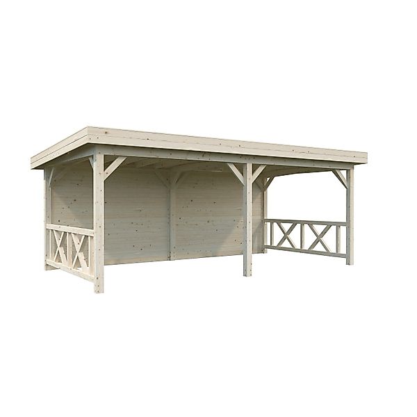 Palmako Pavillon Lenna Set 308 Transparent Tauchgrundiert 588 cm x 300 cm F günstig online kaufen