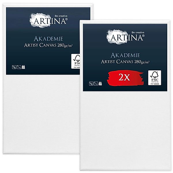 Artina Akademie Keilrahmen 90x150cm FSC 2tlg günstig online kaufen